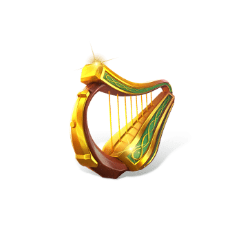 Lucky Clover Lady harp