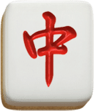 Mahjong Ways อักษรจีนสีแดง
