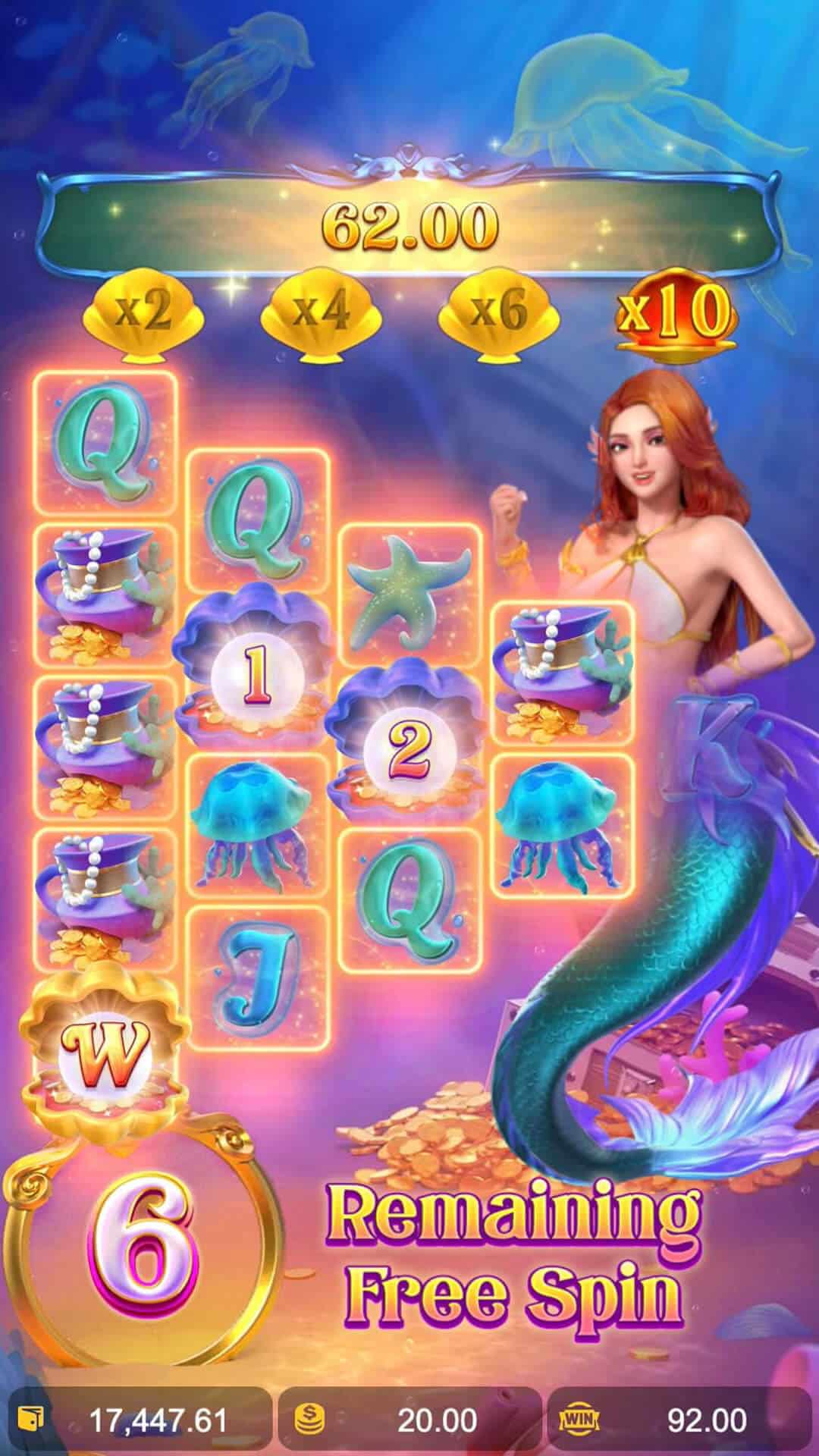 mermaid riches feature